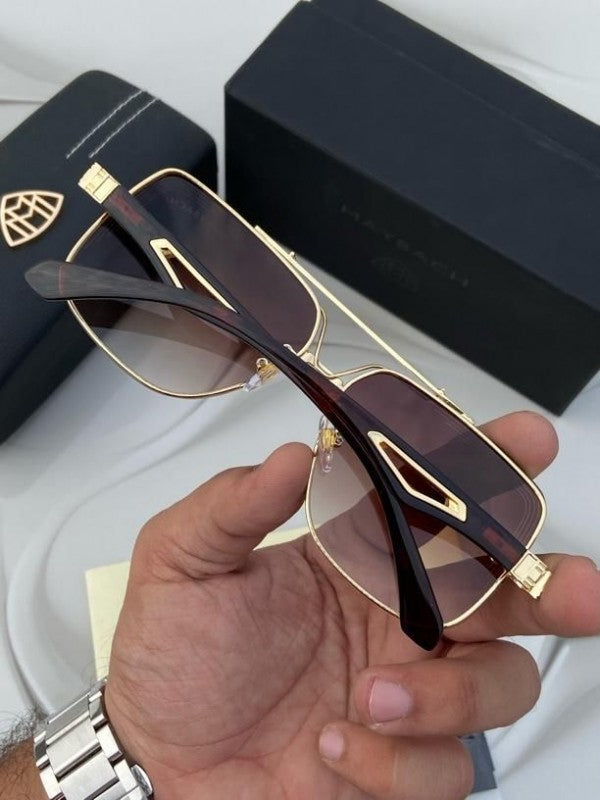 Maybach king square gold brown