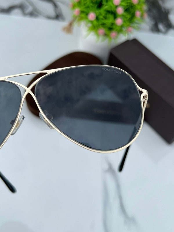 Tomford aviator gold black