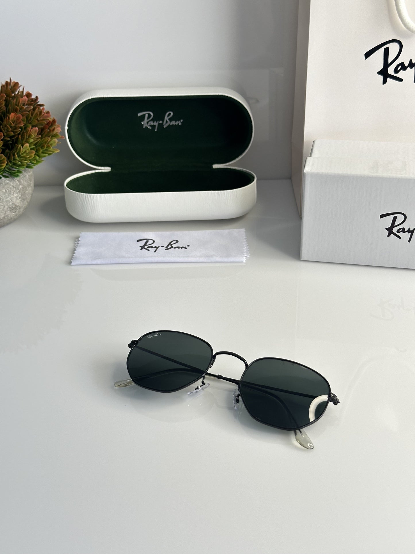 Rayban 3548 Black (GLASS)