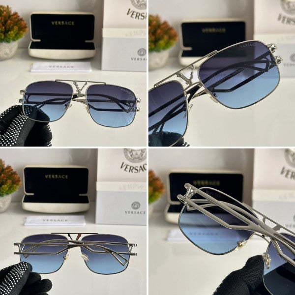 Versace 2223 Silver Blue