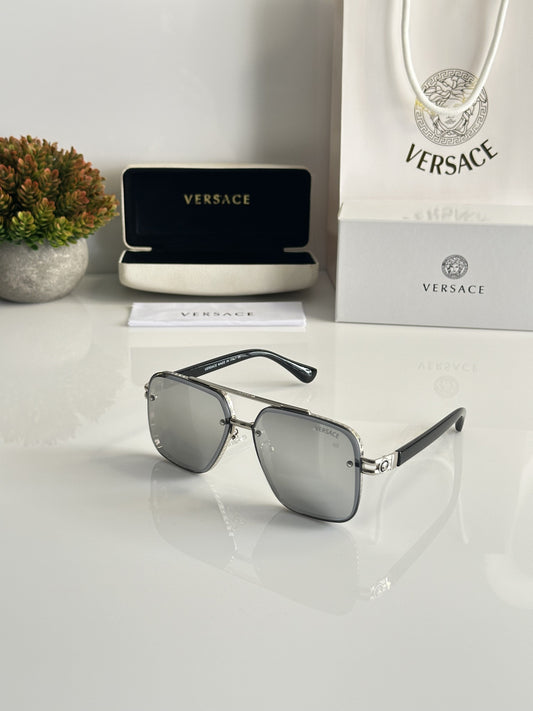 Versace 2150 Black Silver Mercury