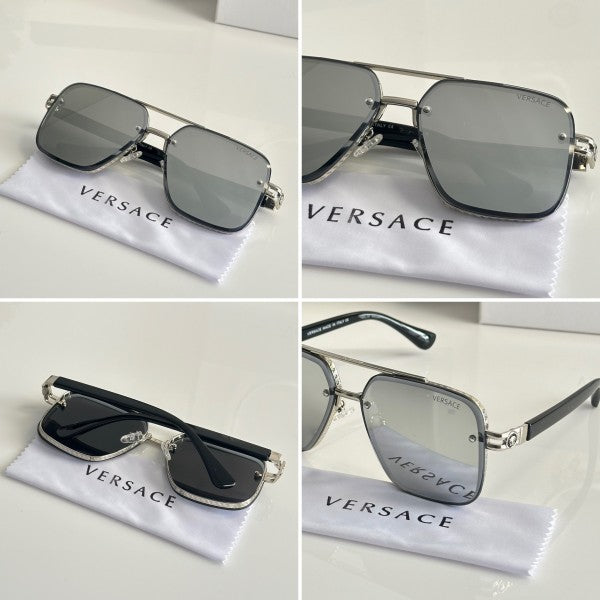 Versace 2150 Black Silver Mercury