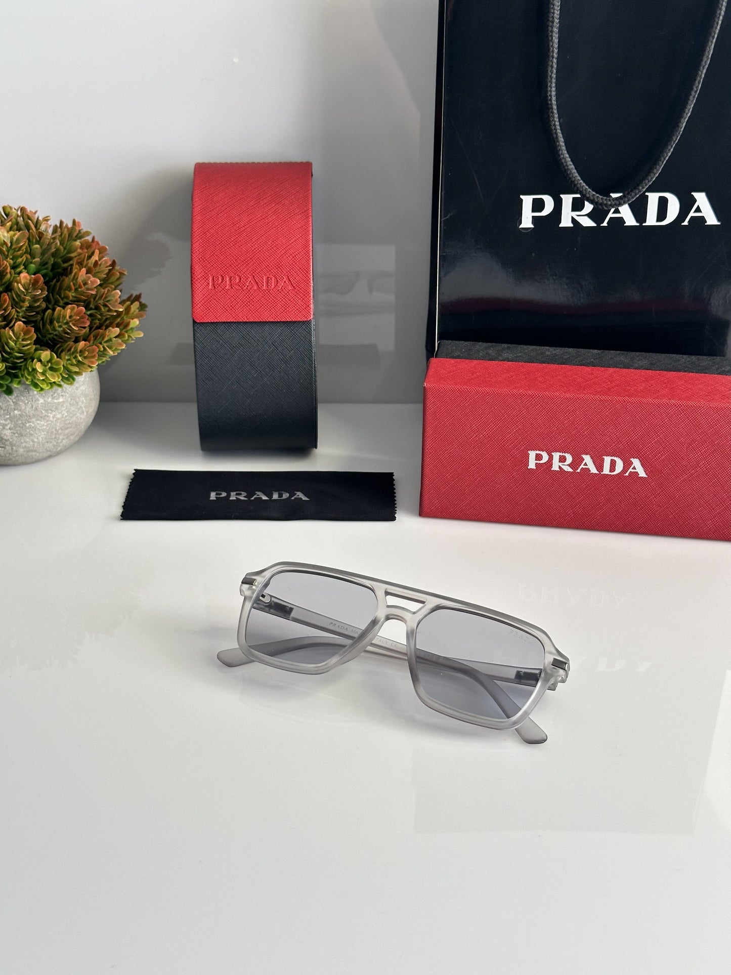 Prada 20 Grey