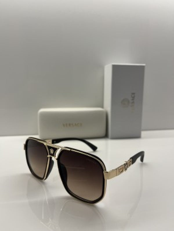 Versace logo grand brown gold_2267