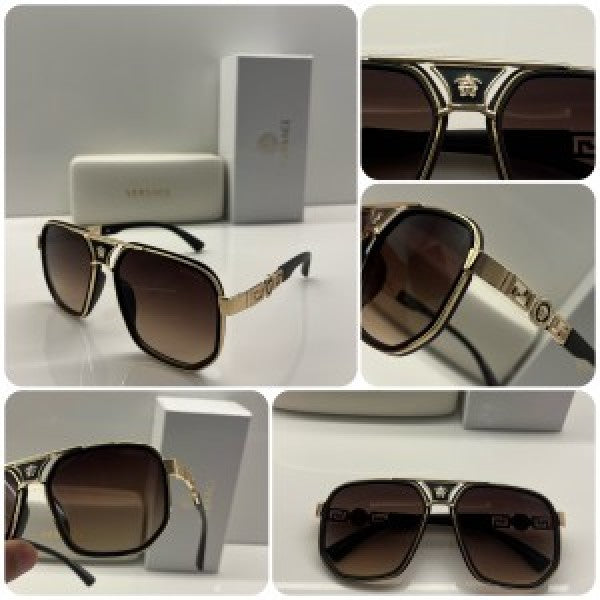 Versace logo grand brown gold_2267