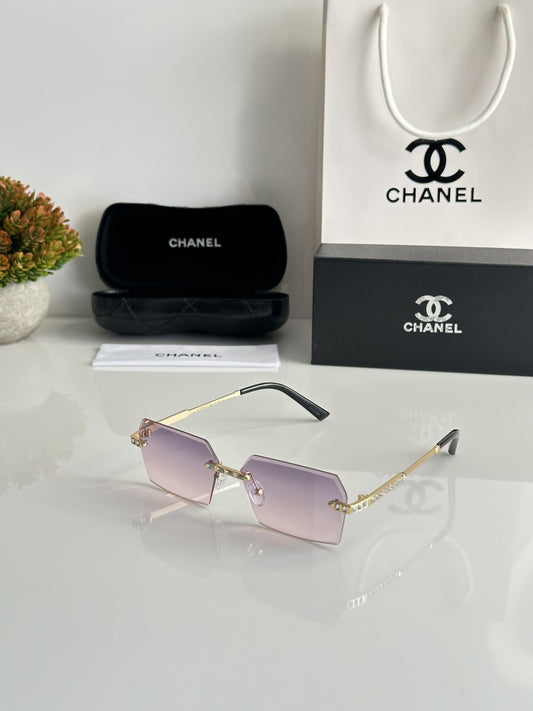 CHANEL7210 gold pink