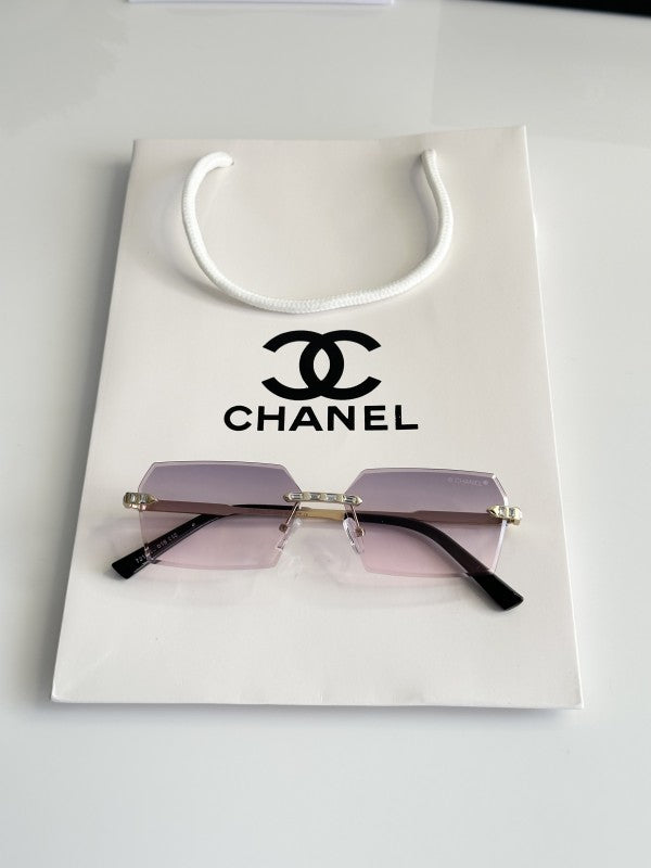 CHANEL7210 gold pink