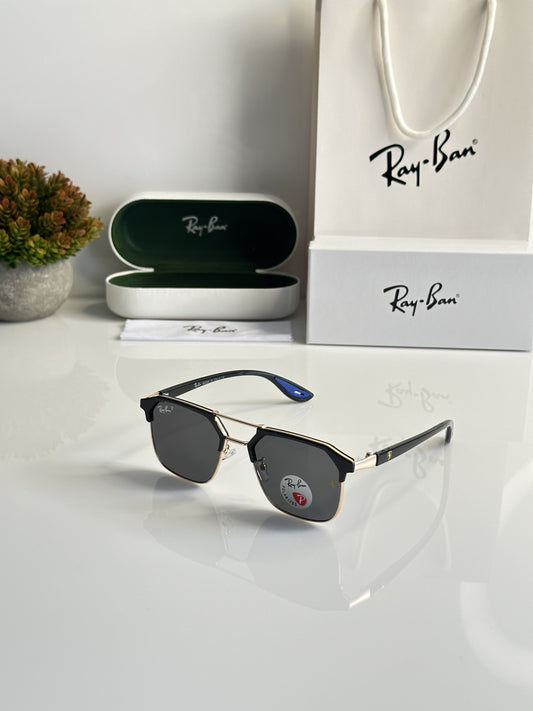 Rayban 04 Gold Black