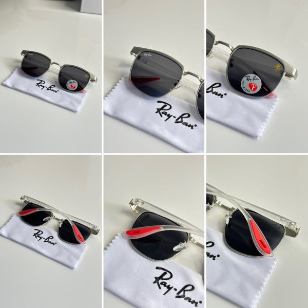 Rayban 03 Silver Black