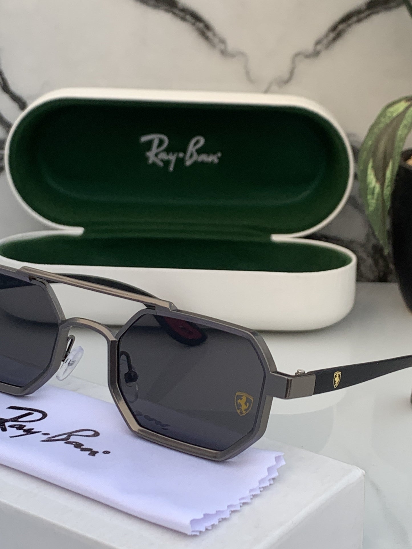 Rayban 05 gun black