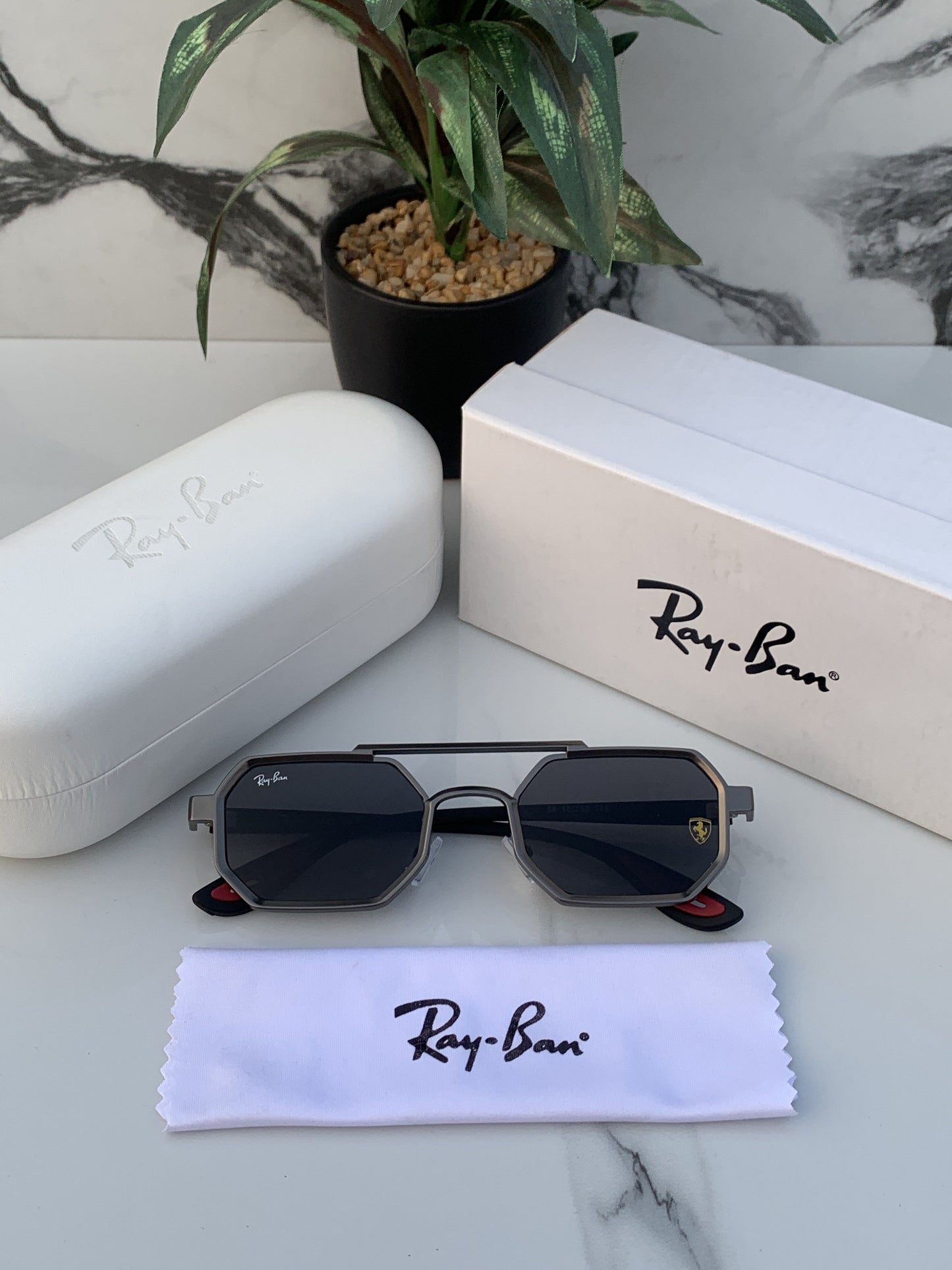 Rayban 05 gun black