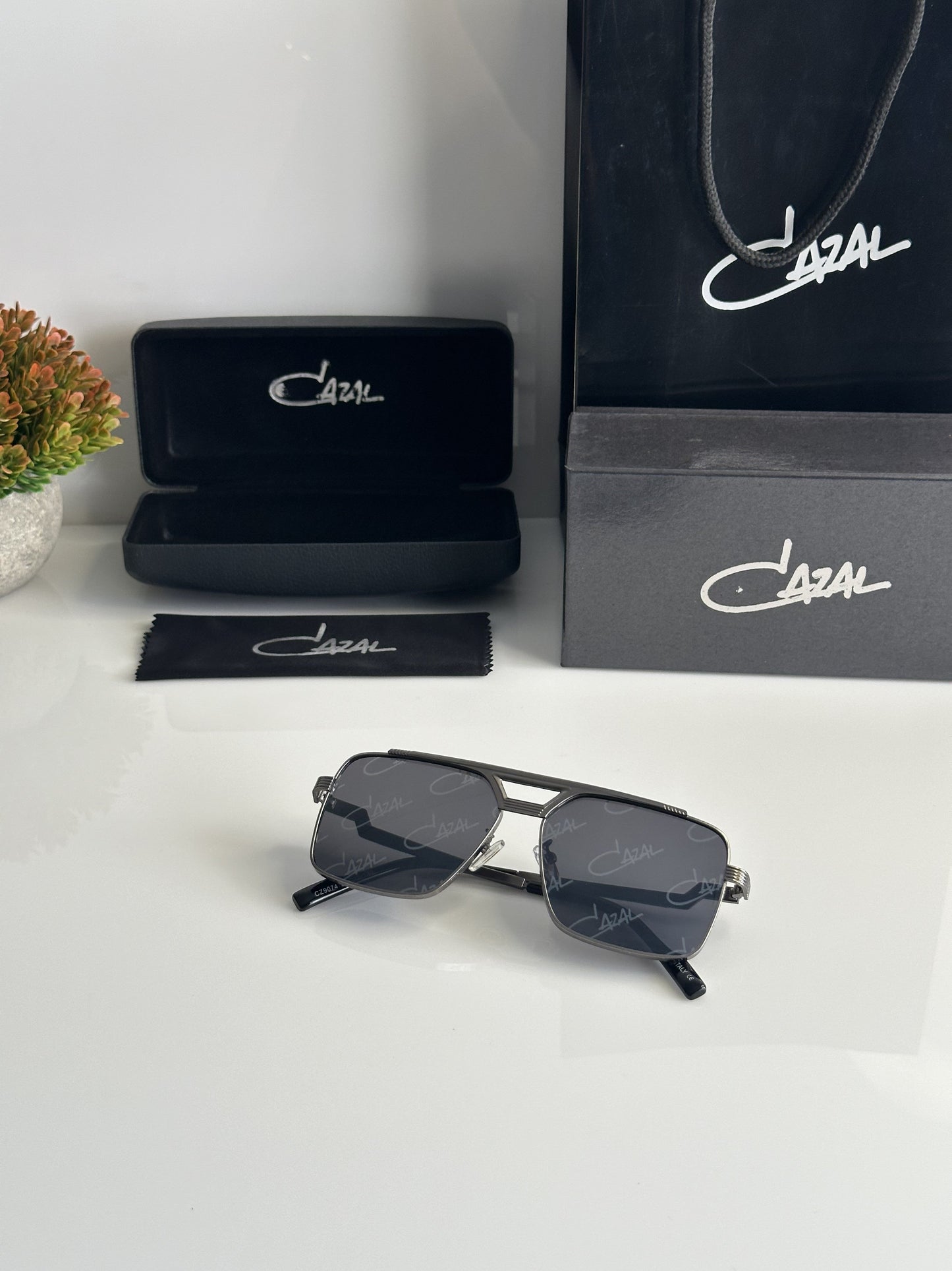 Cazal 9074 Printed Black