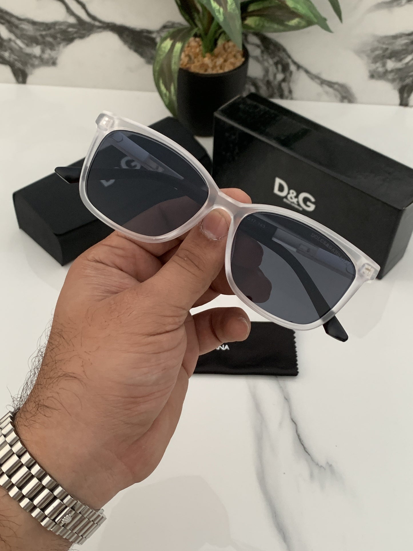 Dolce&gabbana 3361 white black