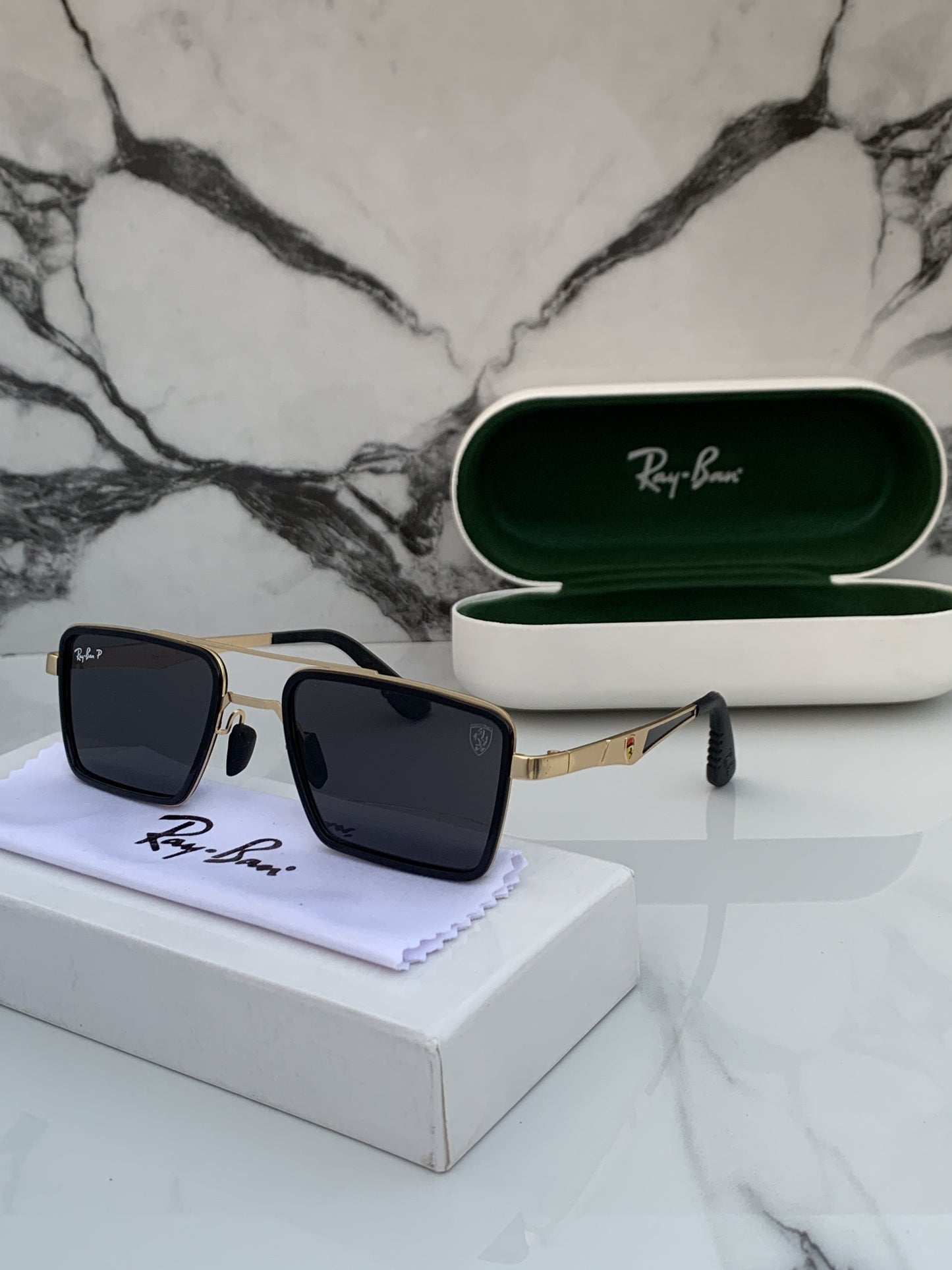 Rayban 3601 gold black