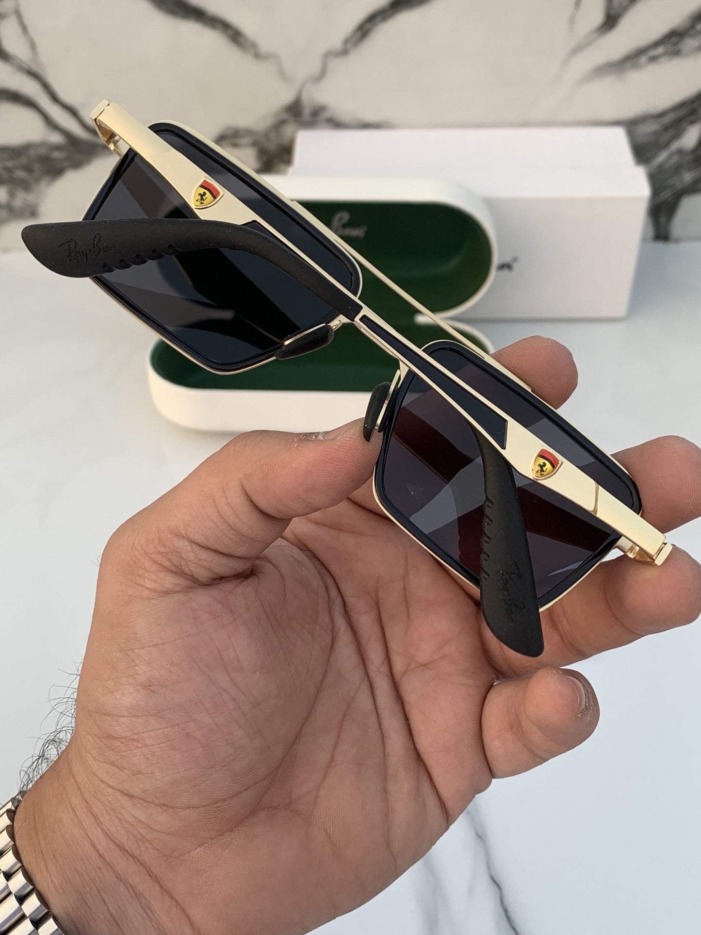 Rayban 3601 gold black