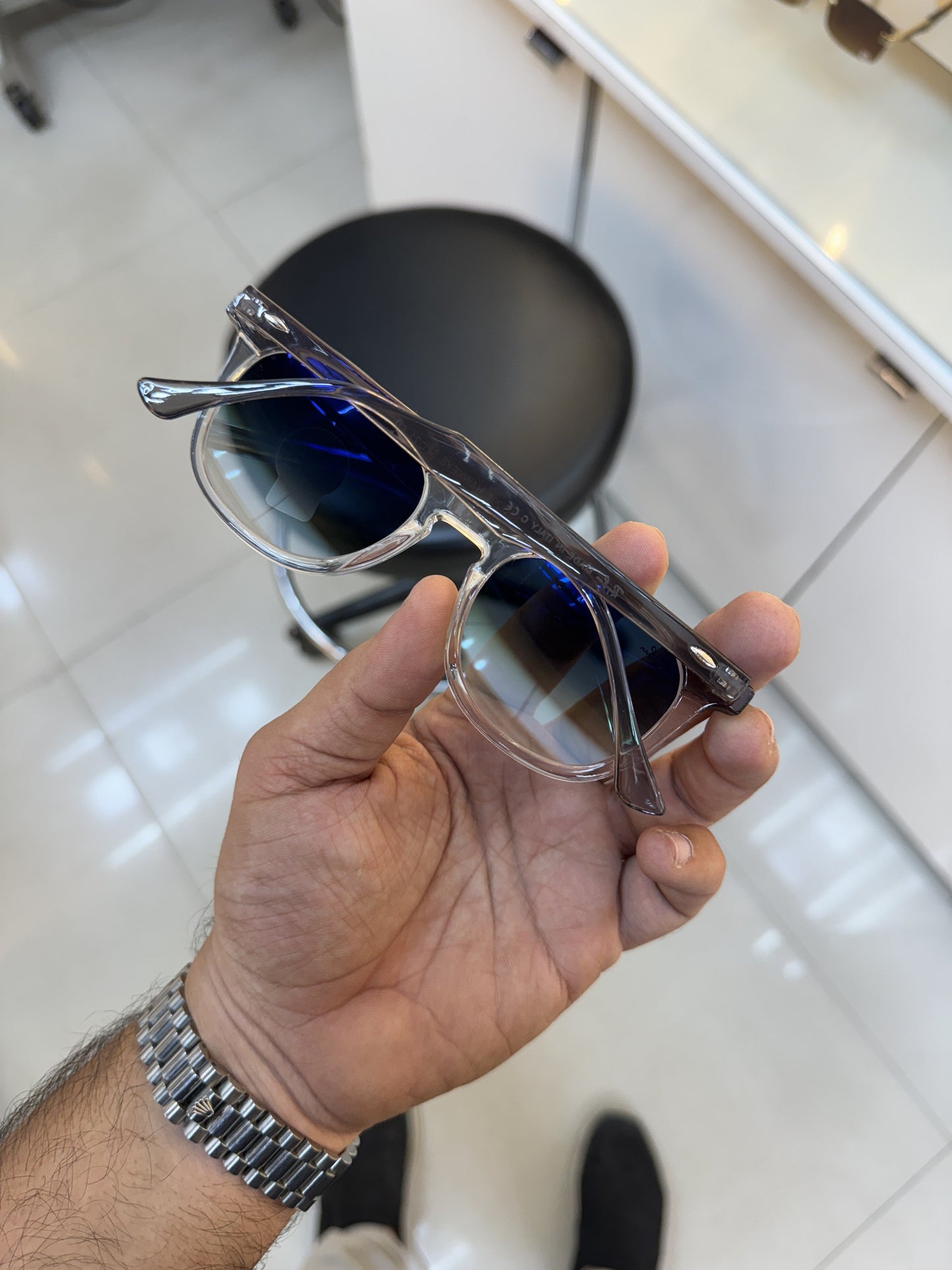 Rayban 2298 hawkeye blue shaded