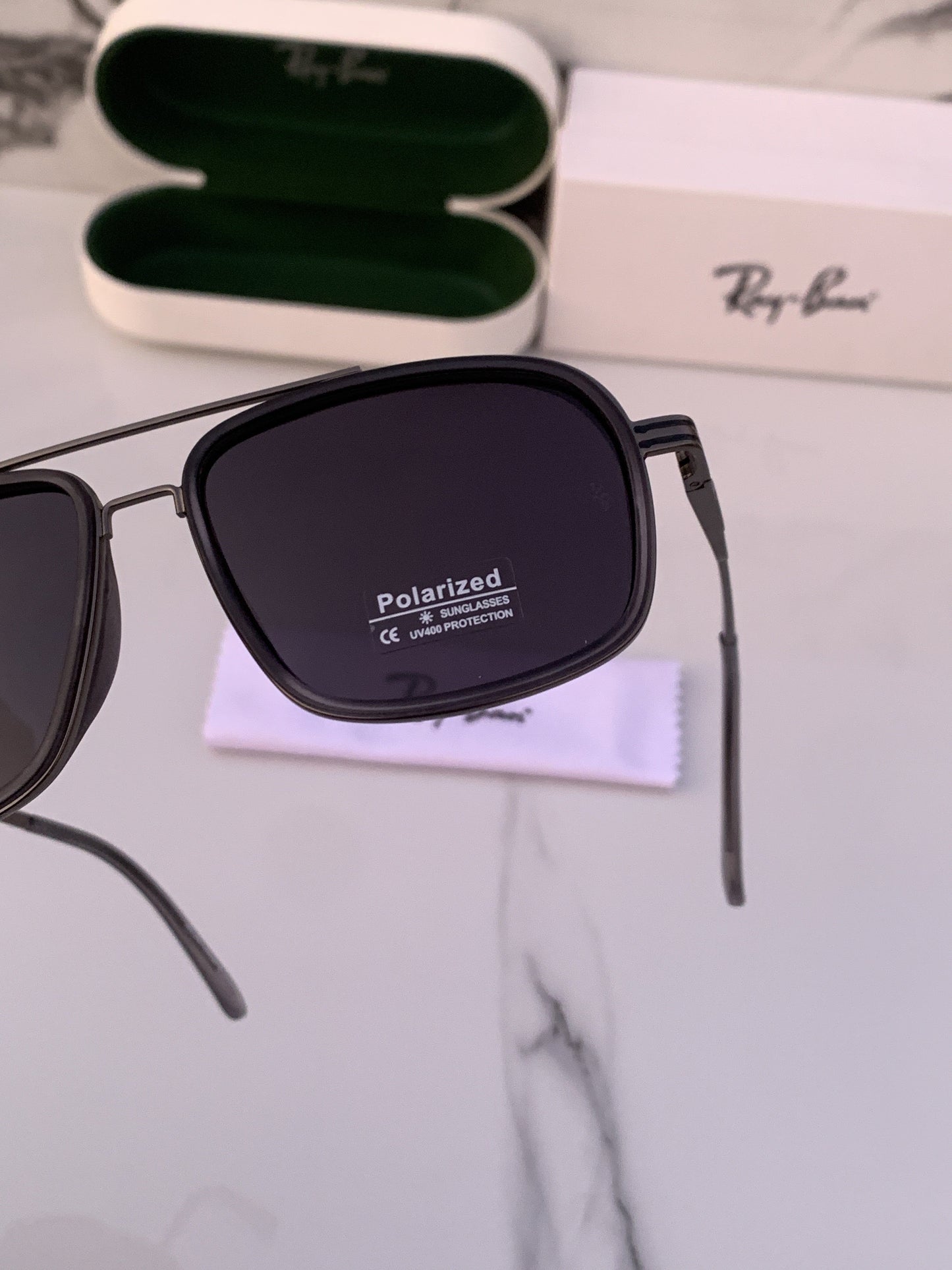 Rayban 303 grey black